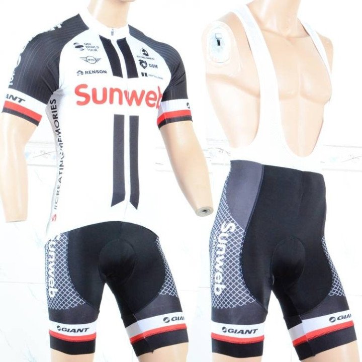 Equipación corta sunweb para ciclismo: compra cómoda y a buen precio