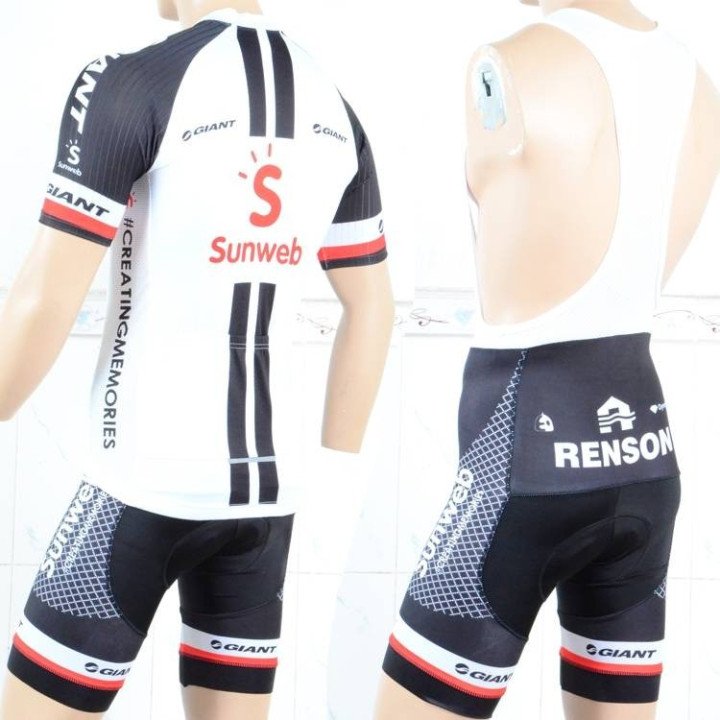 Equipación corta sunweb para ciclismo: compra cómoda y a buen precio