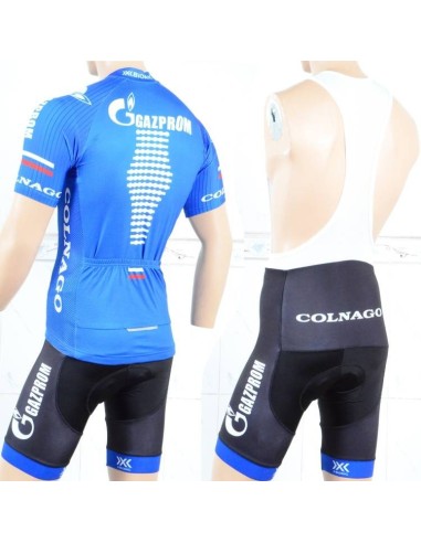 Equipación corta Gazprom Colnago: comodidad y estilo para ciclistas