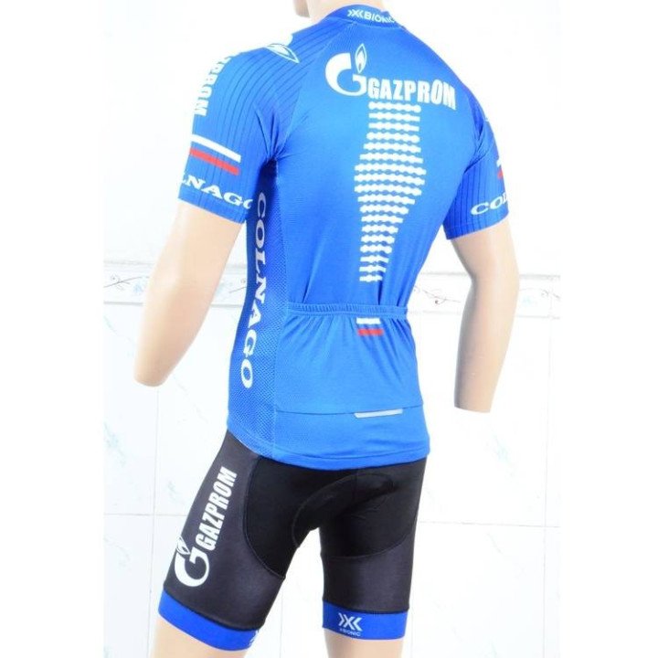 Equipación corta Gazprom Colnago: comodidad y estilo para ciclistas