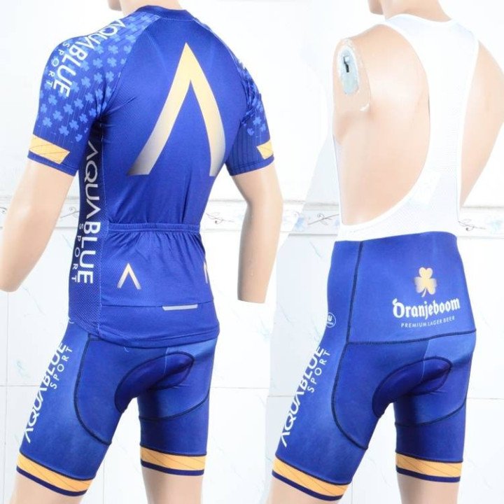 Conjunto de Ciclismo Corto Aquablue para un Pedalear Cómodo