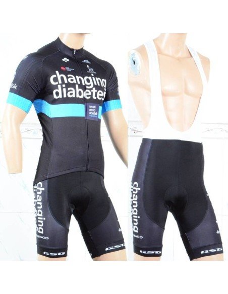 Equipación de ciclismo corta con tirante para cambiar diabetes al mejor precio