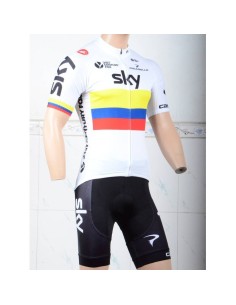 Equipación corta con tirante SKY para ciclismo al mejor precio