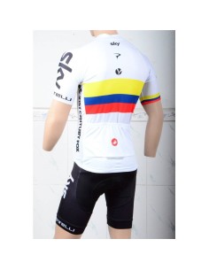 Equipación corta con tirante SKY para ciclismo al mejor precio 2