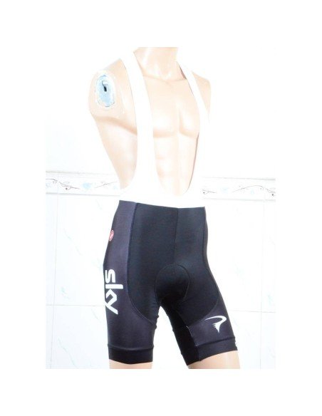 Equipación corta con tirante SKY para ciclismo al mejor precio