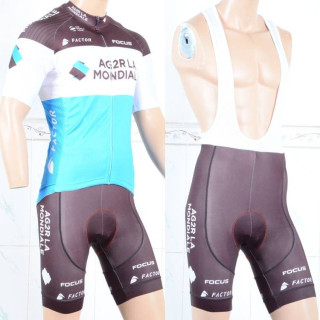 Equipación corta AG2R LA MONDIALE para ciclistas a buen precio