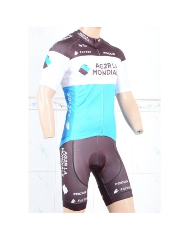 Equipación corta AG2R LA MONDIALE para ciclistas a buen precio