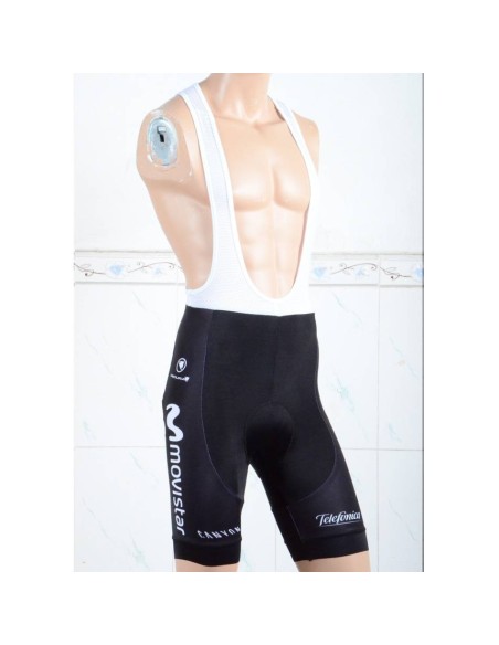 Equipación corta Movistar para ciclistas a buen precio