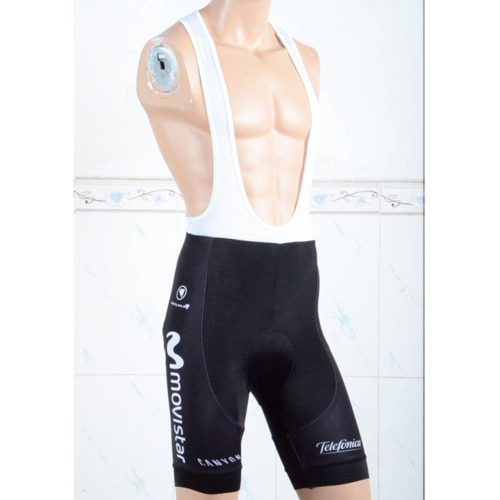 Equipación corta Movistar para ciclistas a buen precio