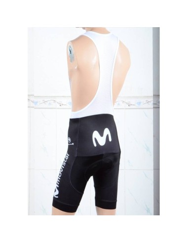 Equipación corta Movistar para ciclistas a buen precio