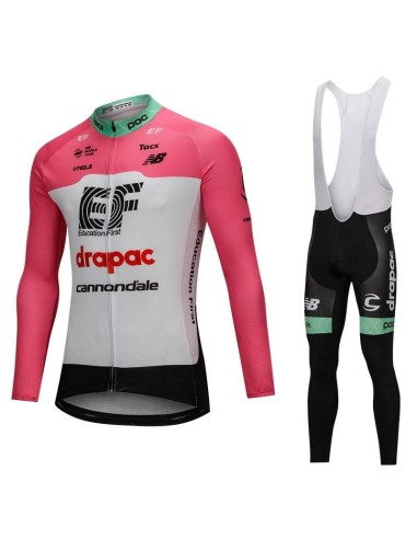Ropa de ciclismo térmica EF Drapac para tus paseos cómodos