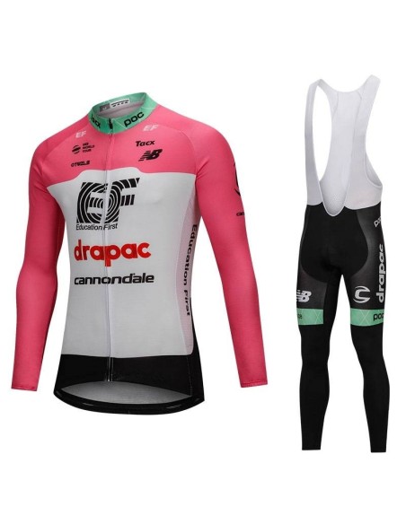 Ropa de ciclismo térmica EF Drapac para tus paseos cómodos