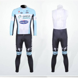 Ropa térmica de ciclismo Quick Step Floors Omega Pharma para tus mejores rutas