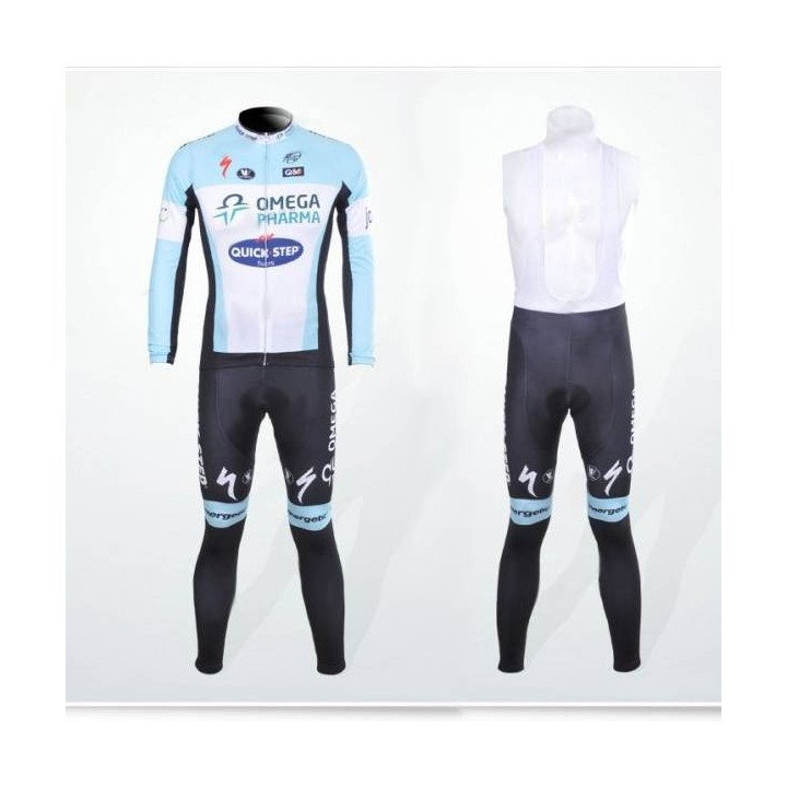 Ropa térmica de ciclismo Quick Step Floors Omega Pharma para tus mejores rutas