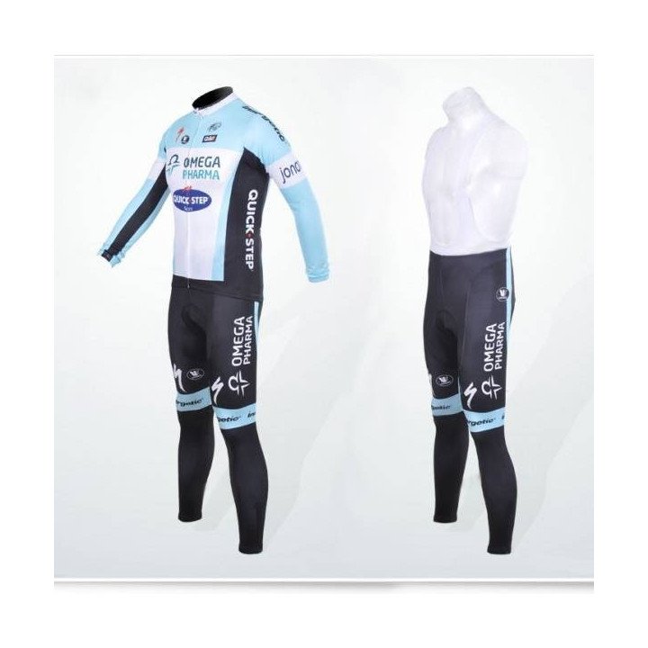 Ropa térmica de ciclismo Quick Step Floors Omega Pharma para tus mejores rutas