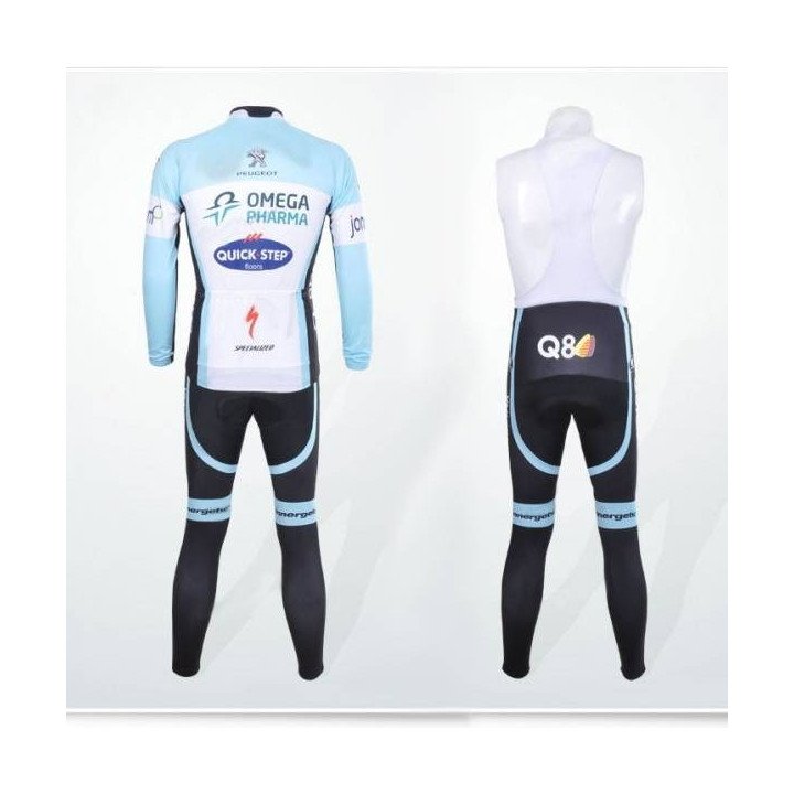 Ropa térmica de ciclismo Quick Step Floors Omega Pharma para tus mejores rutas
