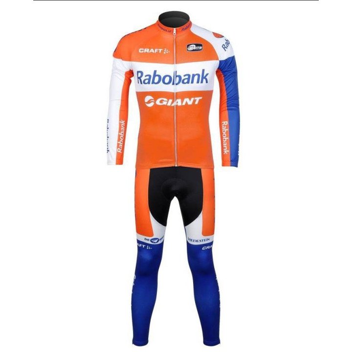 Ropa térmica de ciclismo Rabobank para estar cómodo en cada pedaleo