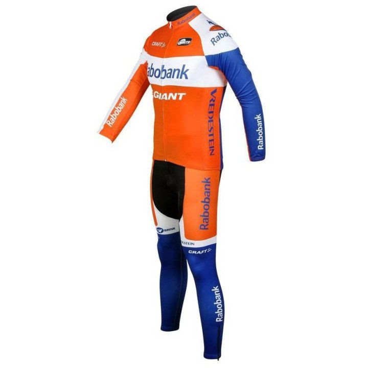 Ropa térmica de ciclismo Rabobank para estar cómodo en cada pedaleo