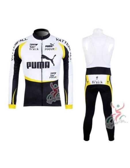 Conjuntos térmicos de ciclismo Puma para estar cómodo y abrigado