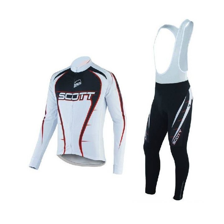 Ropa térmica de ciclismo Scott para pedalear cómodo y a gusto