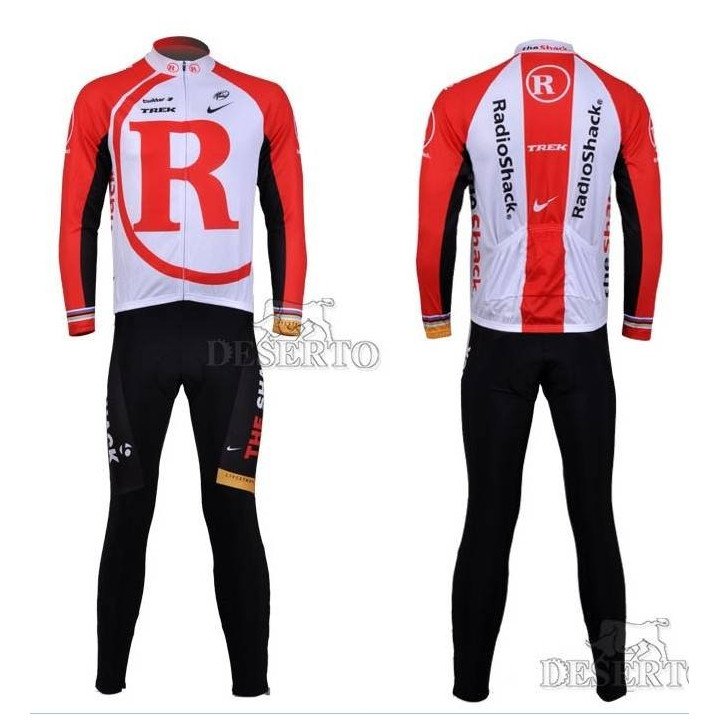 Ropa térmica de ciclismo Radioshack para estar cómodo en tus rutas