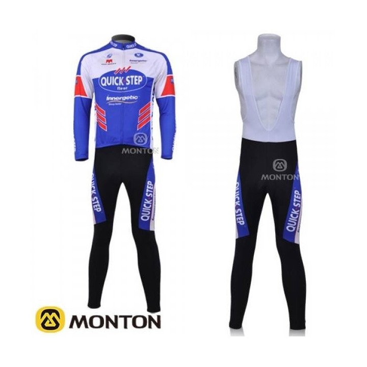 Ropa térmica de ciclismo Quick Step para sentirte cómodo en la ruta