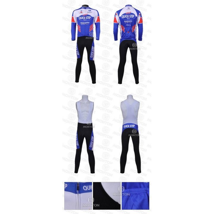 Ropa térmica de ciclismo Quick Step para sentirte cómodo en la ruta