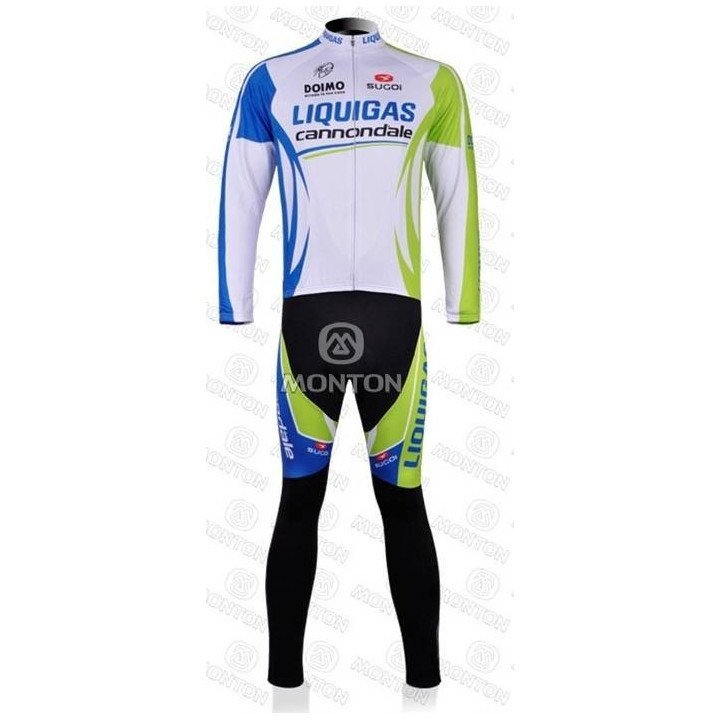 Ropa térmica de ciclismo Liquigas para estar cómodo en tus rutas