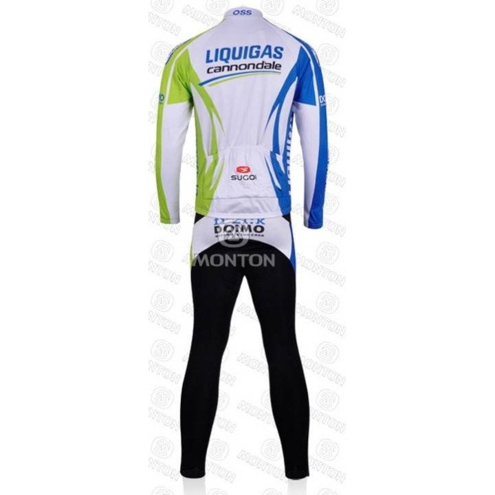 Ropa térmica de ciclismo Liquigas para estar cómodo en tus rutas