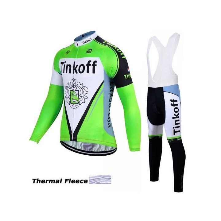 Ropa térmica de ciclismo Tinkoff para sentirte cómodo en cada pedaleo