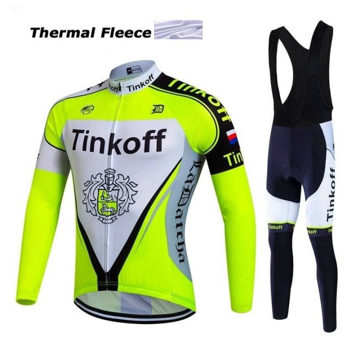 Ropa térmica de ciclismo Tinkoff para sentirte cómodo en tus rutas