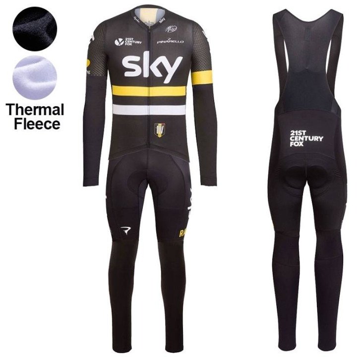 Ropa térmica de ciclismo SKY para entrenar cómodo
