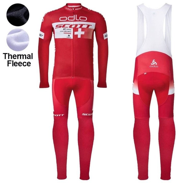 Ropa térmica de ciclismo Scott para estar cómodo en tus rutas