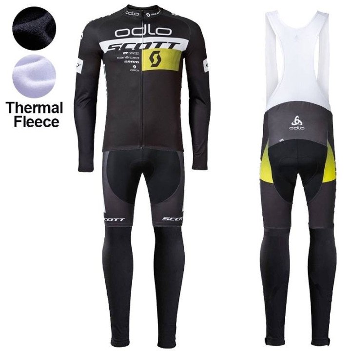 Ropa térmica de ciclismo Scott ODLO para disfrutar en cada pedalada