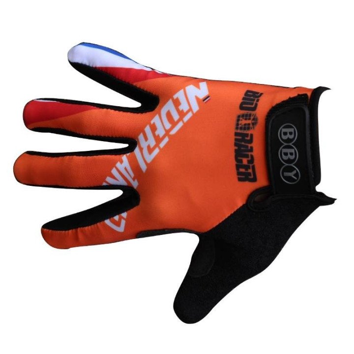 Guantes de ciclismo largos para un pedaleo cómodo en los Países Bajos