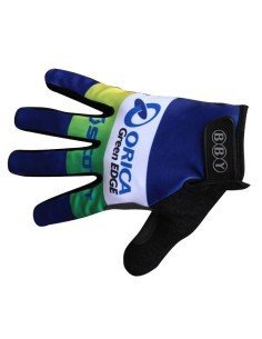Guantes de ciclismo ORICA GreenEdge: comodidad y protección para tus manos