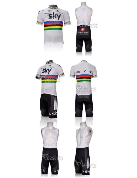 Equipación de Ciclismo SKY: Conjunto Corto Ideal para Ti