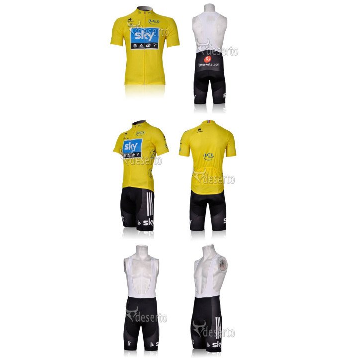 Equipación de Ciclismo SKY: Conjunto Corto Ideal para Ti
