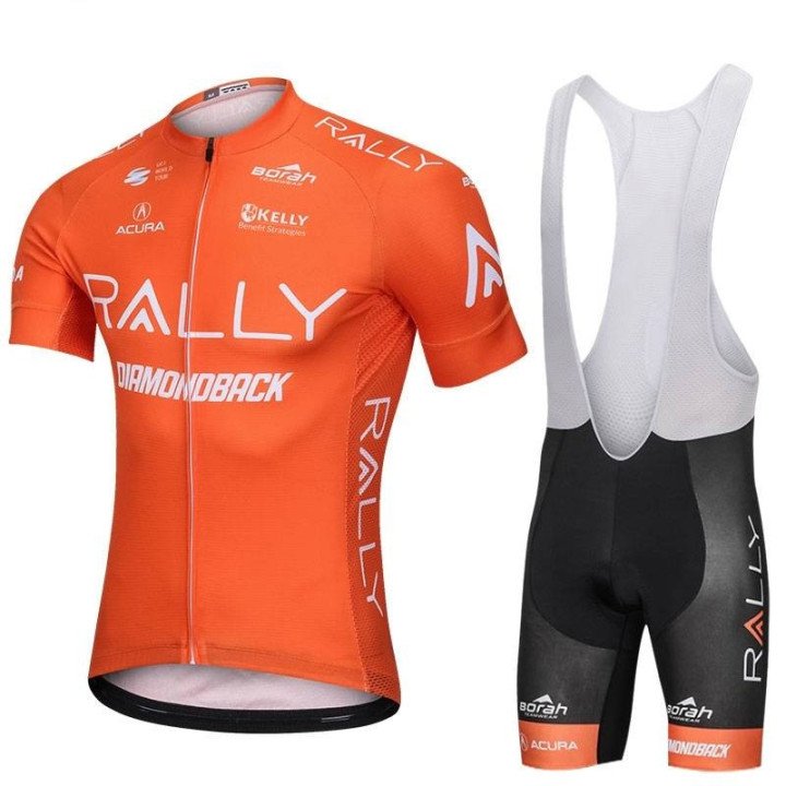 Equipación de Ciclismo RALLY: Conjunto Corto Ideal para Pedalear cómodamente
