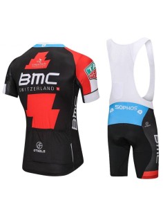 Equipación de Ciclismo BMC: Conjunto Corto para Pedalear Cómodo 2