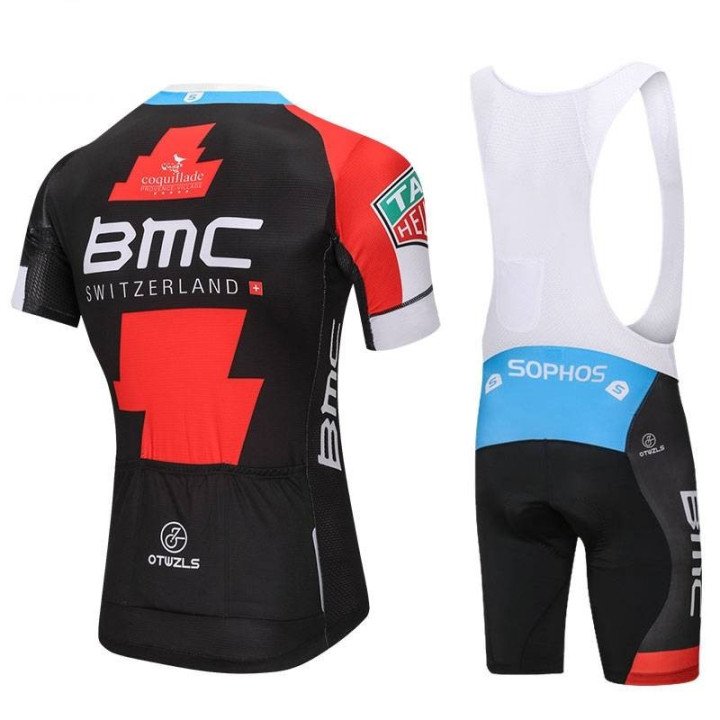 Equipación de Ciclismo BMC: Conjunto Corto para Pedalear Cómodo