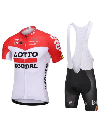 Equipación de Ciclismo Lotto: Conjunto Corto a Buen Precio
