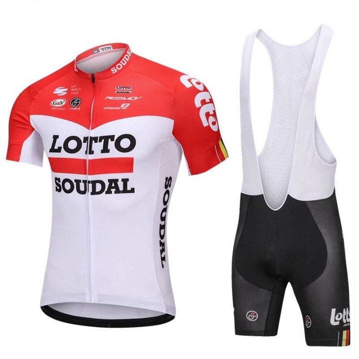 Equipación de Ciclismo Lotto: Conjunto Corto a Buen Precio