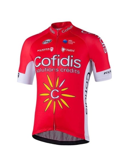 Equipación de Ciclismo Cofidis: Conjunto Corto para Rodar Cómodo