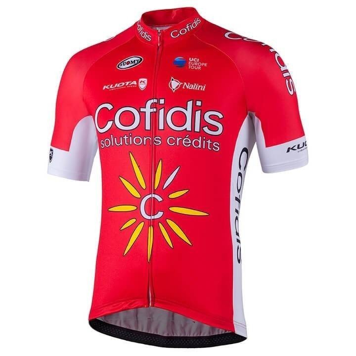 Equipación de Ciclismo Cofidis: Conjunto Corto para Rodar Cómodo