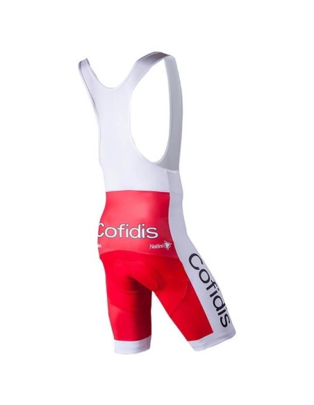 Equipación de Ciclismo Cofidis: Conjunto Corto para Rodar Cómodo