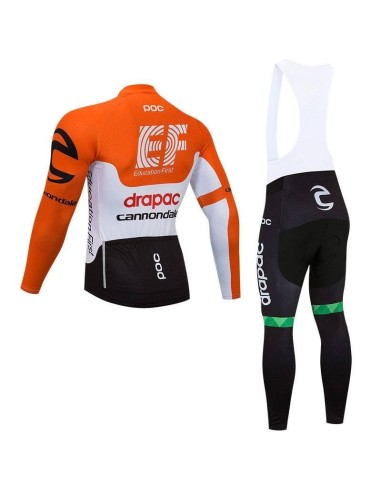 Ropa térmica de ciclismo EF Drapac Cannondale para estar cómodo en tus rutas