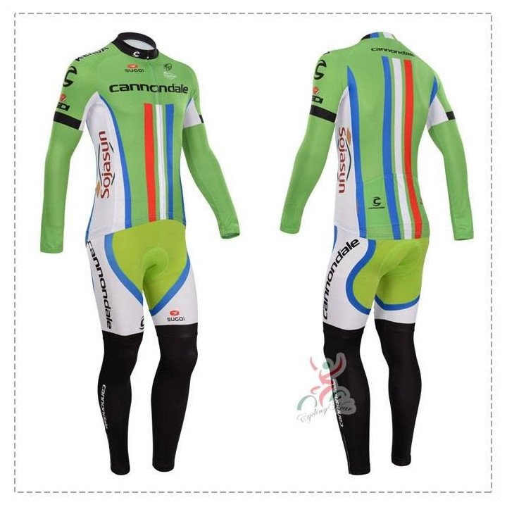 Ropa térmica de ciclismo Cannondale que te mantendrá cómodo