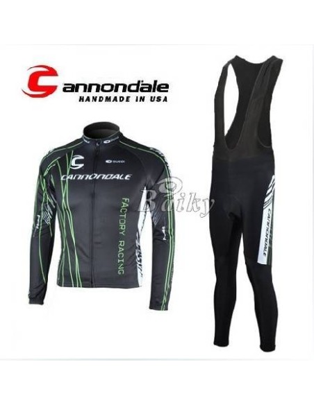 Ropa de ciclismo térmica Cannondale para tus aventuras en bici