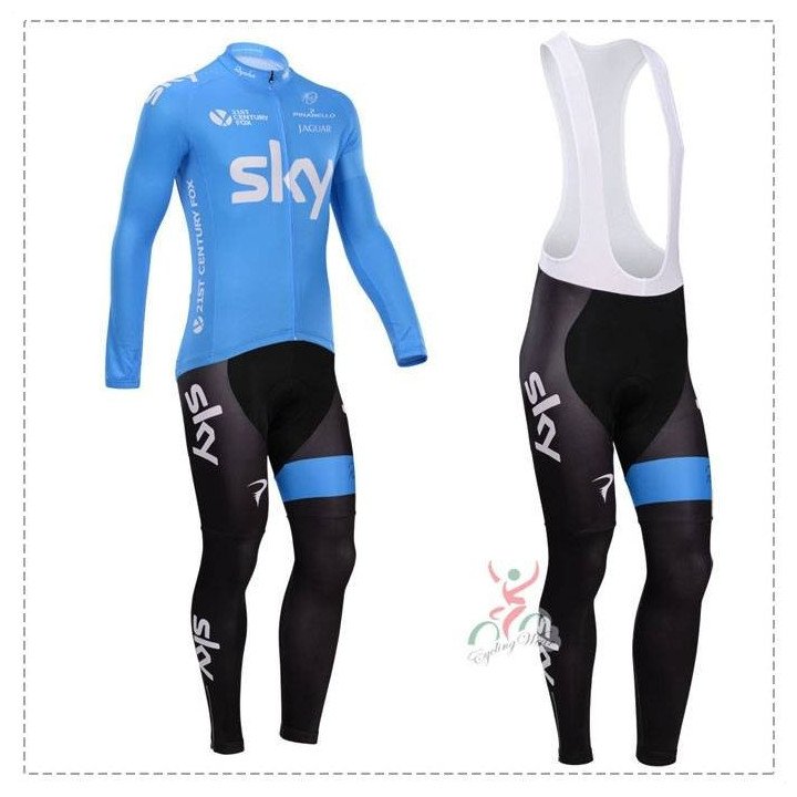 Ropa térmica para ciclistas SKY: comodidad y estilo en cada pedalada